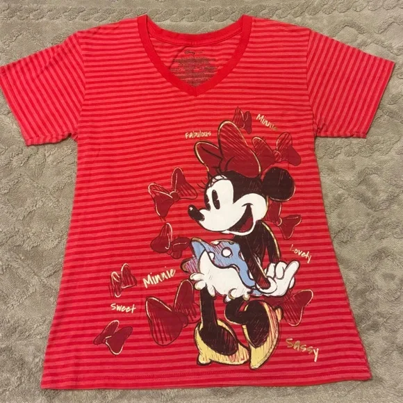 Disney | Women's Disney Store Minnie T-Shirt | Size L - Picture 1 of 8